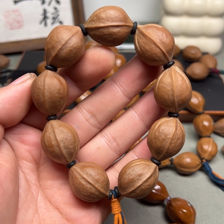 橄榄核手串/手链原生态2027头货