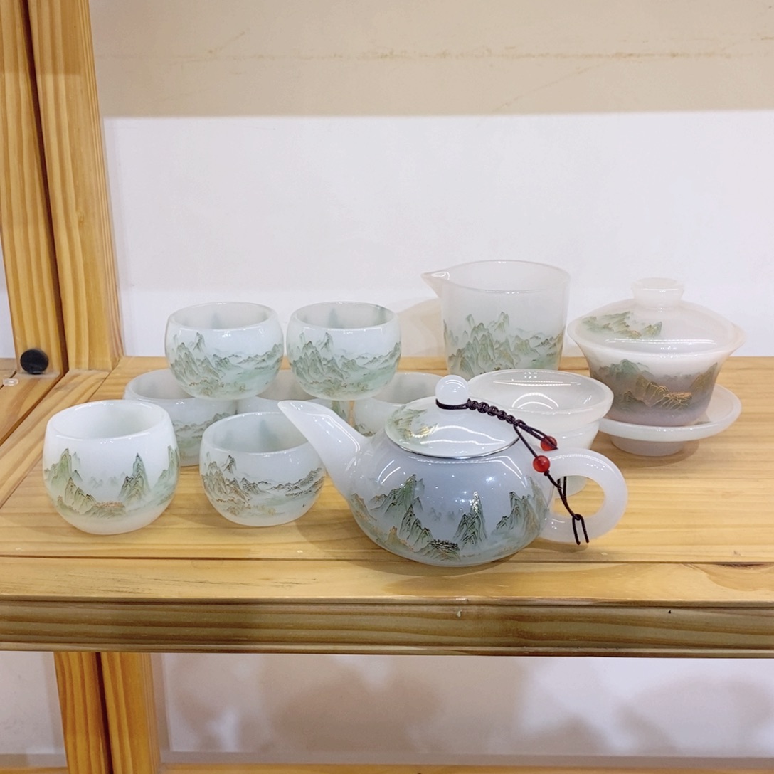 塑****厂千里套装 不带礼盒 茶壶 主人杯2