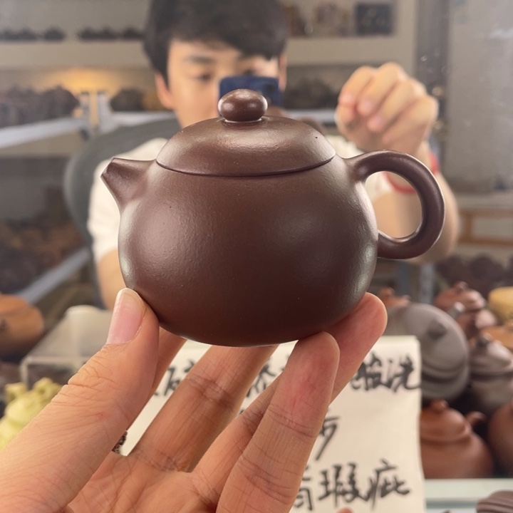 茶壶紫砂100cc底槽清茶壶