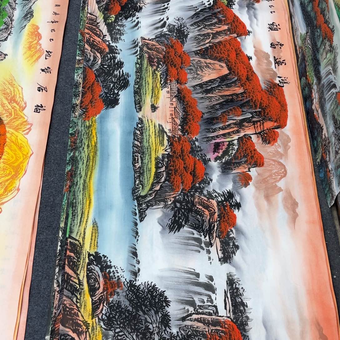 国画明月的直播间2