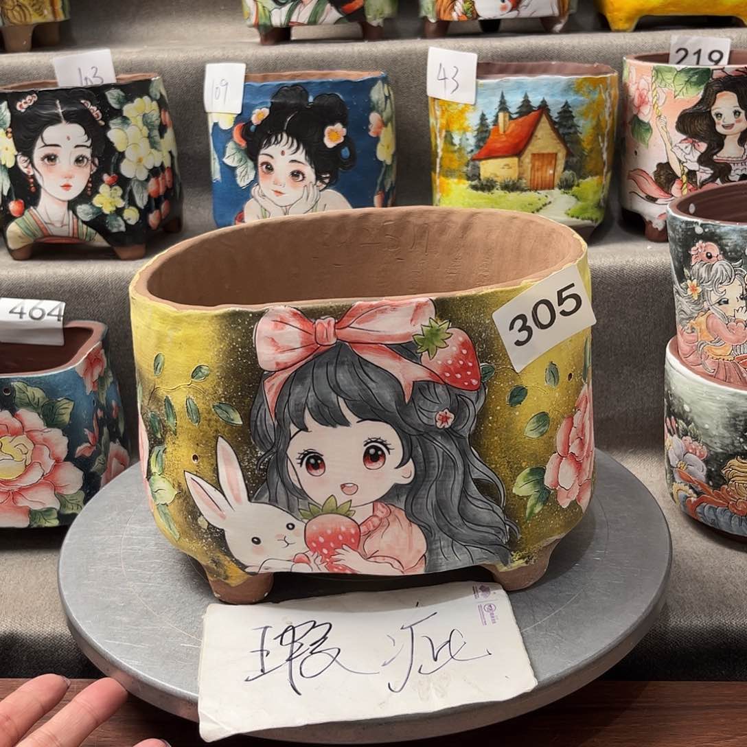 紫砂花盆小**。福利款式