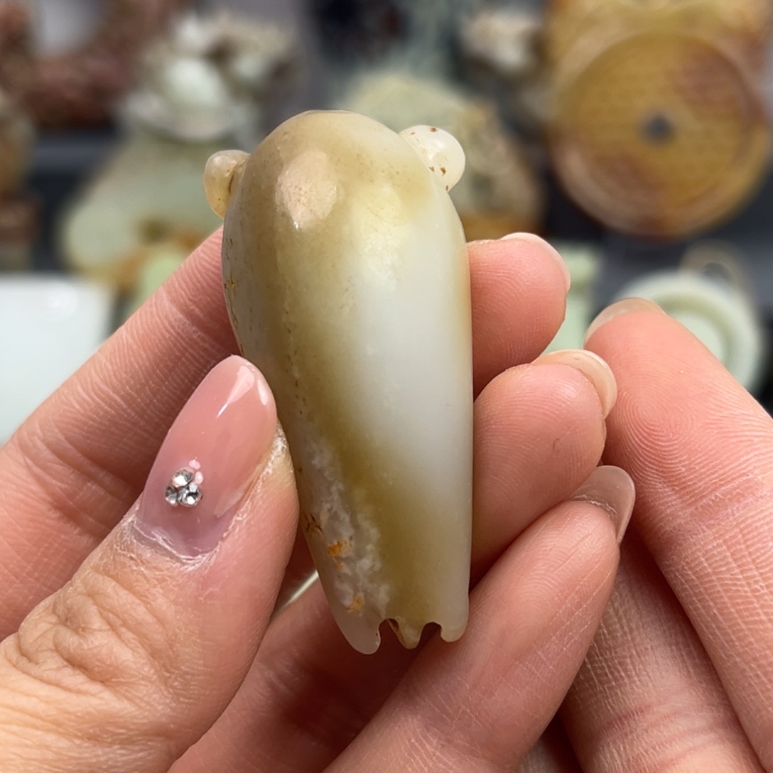 和田玉未镶嵌颈饰鉴古藏珍鉴古藏珍