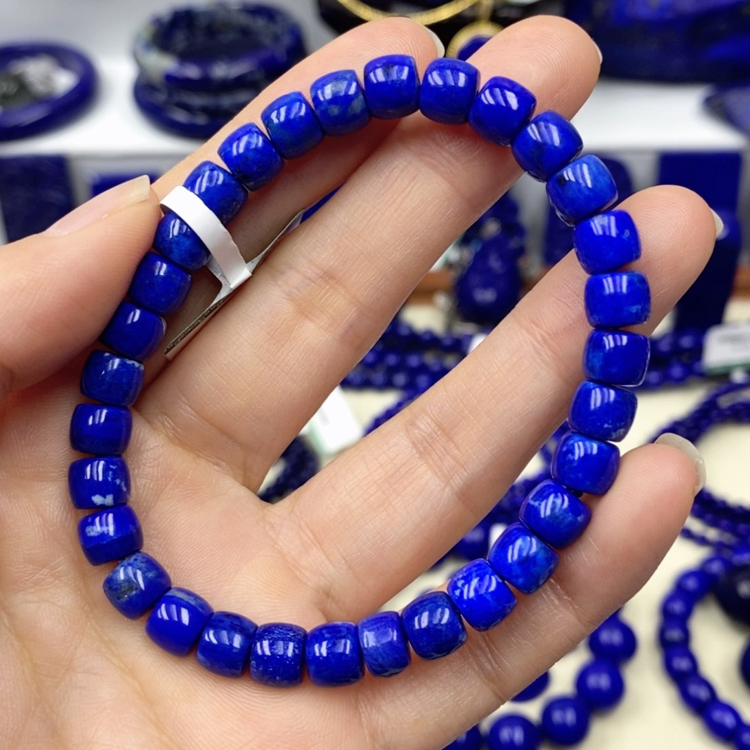 青金石手链未镶嵌