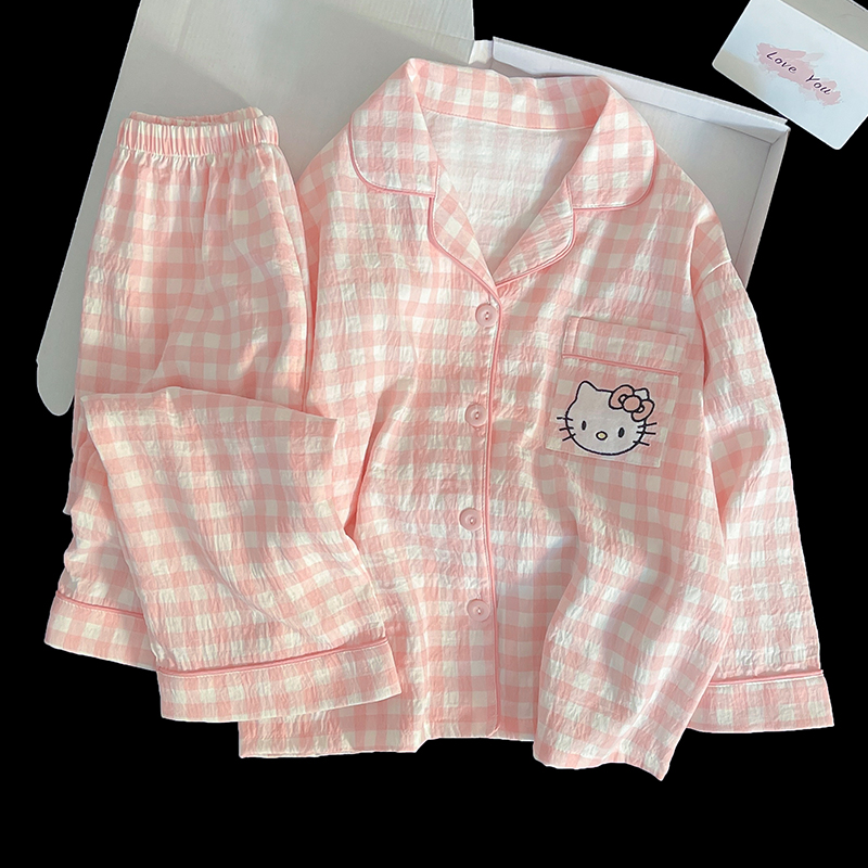 儿童2025新款女童睡衣云朵棉春秋季小女孩秋天长袖家居服亲子套装