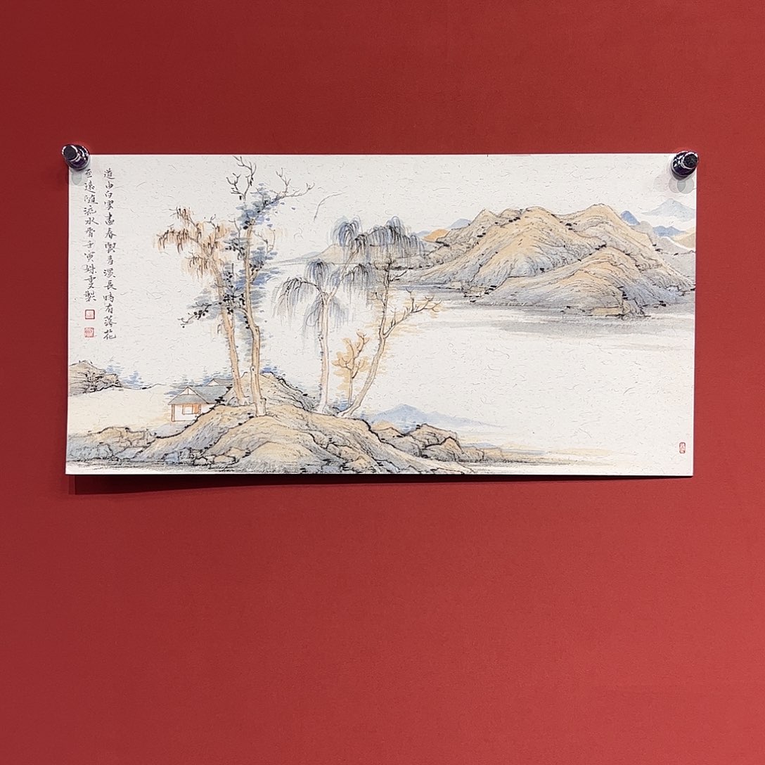 国画谢姝雯画家作品