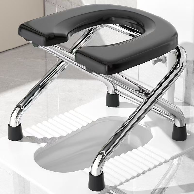 坐便椅老人专用蹲厕坐便器可折叠加大病人家用蹲便改坐便坐便凳