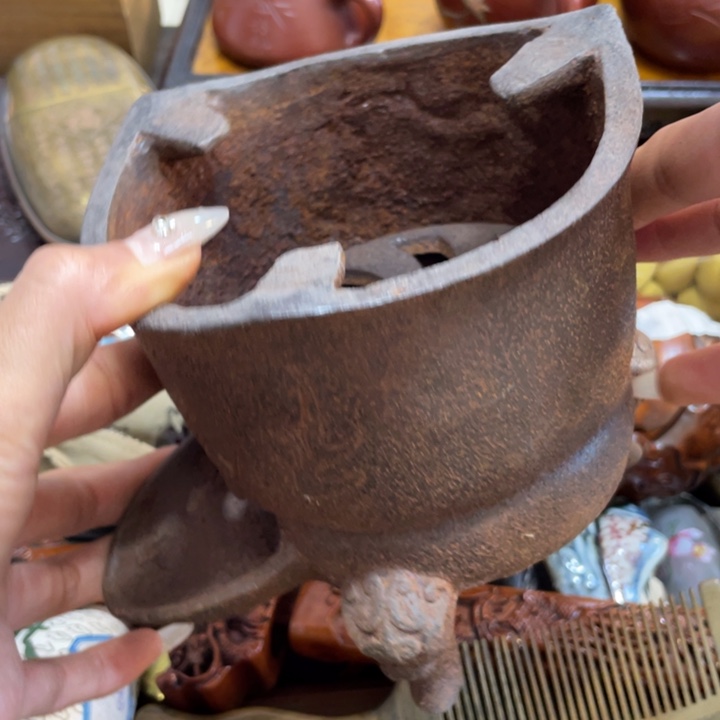 江***城紫檀木类端景台木