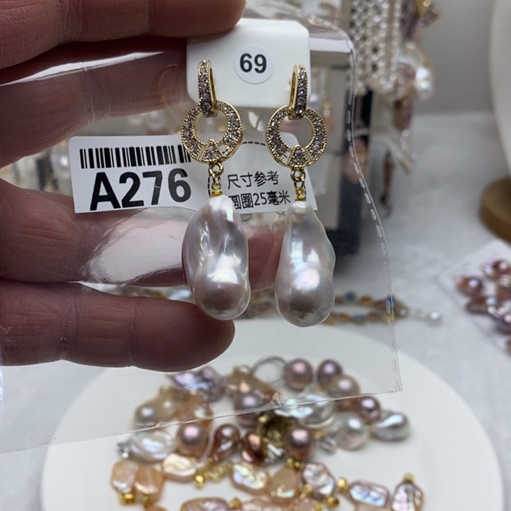 项链合金淡水珍珠276