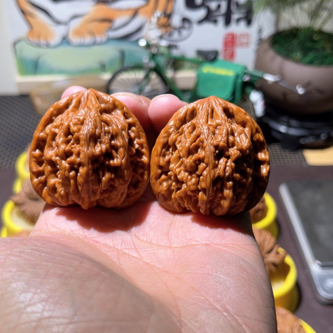 文玩核桃吊坠权*44虎头王