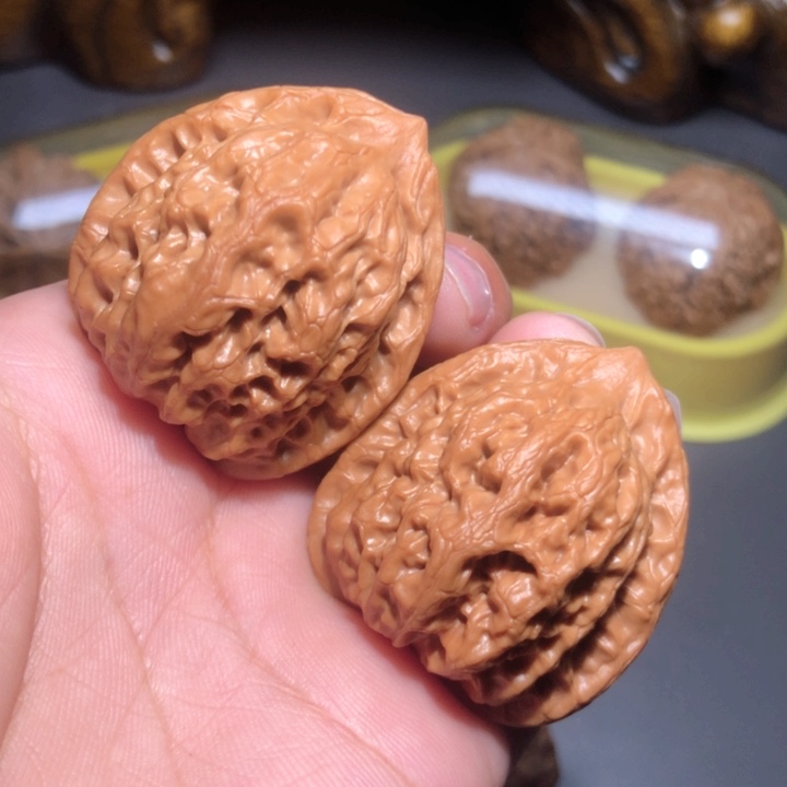 文玩核桃把件37佛度