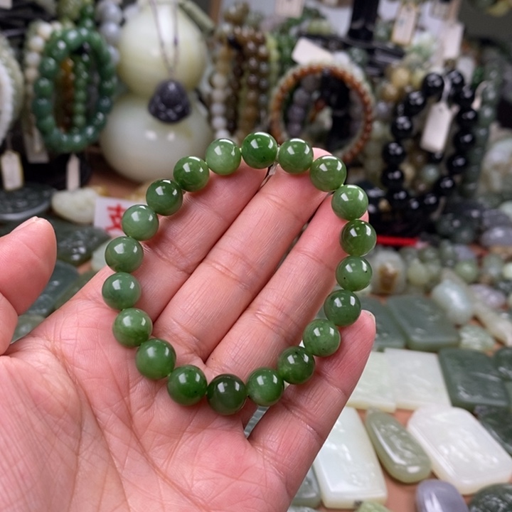 和田玉（碧玉）未镶嵌颈饰