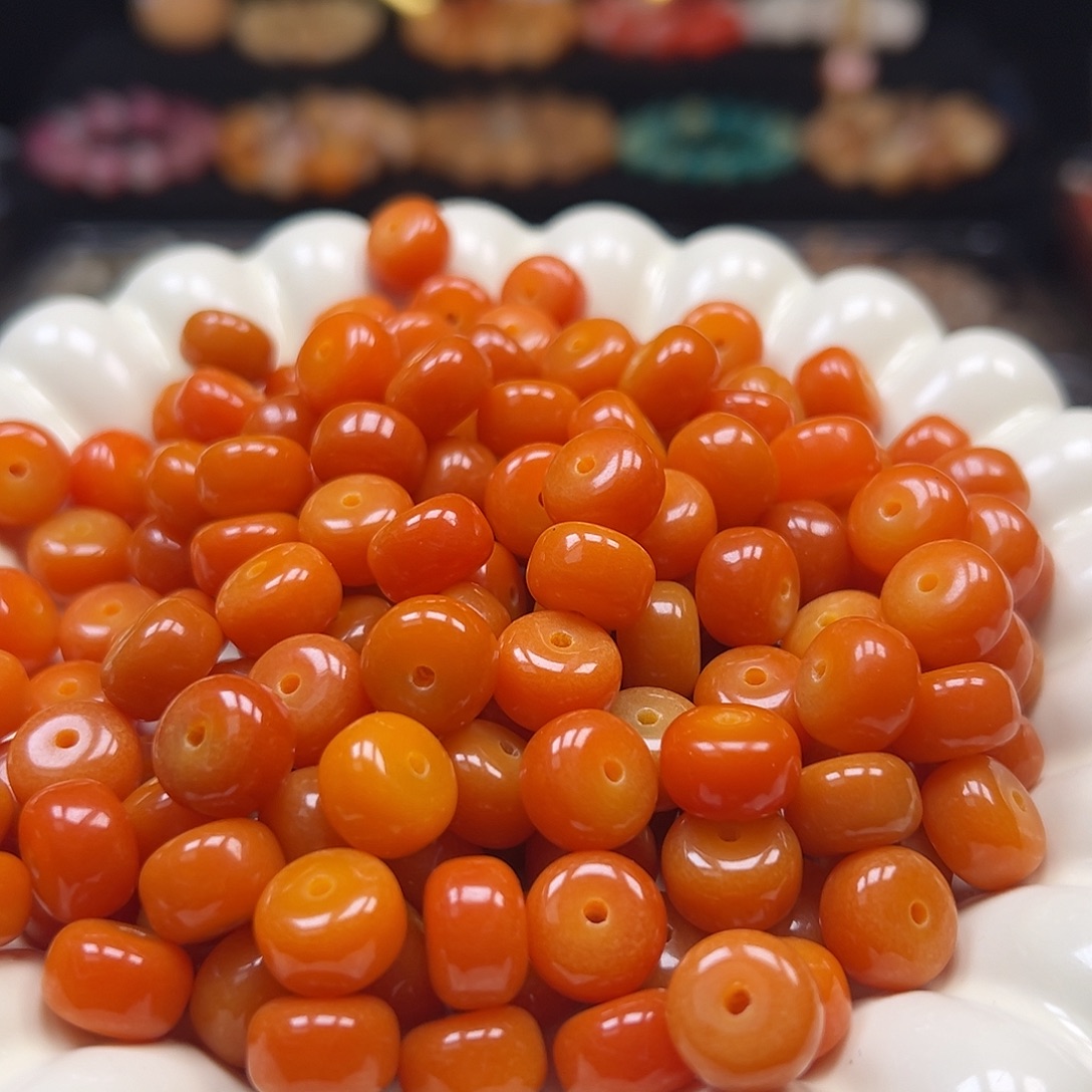 手串菩提根/象牙果卡12金橘药片110颗