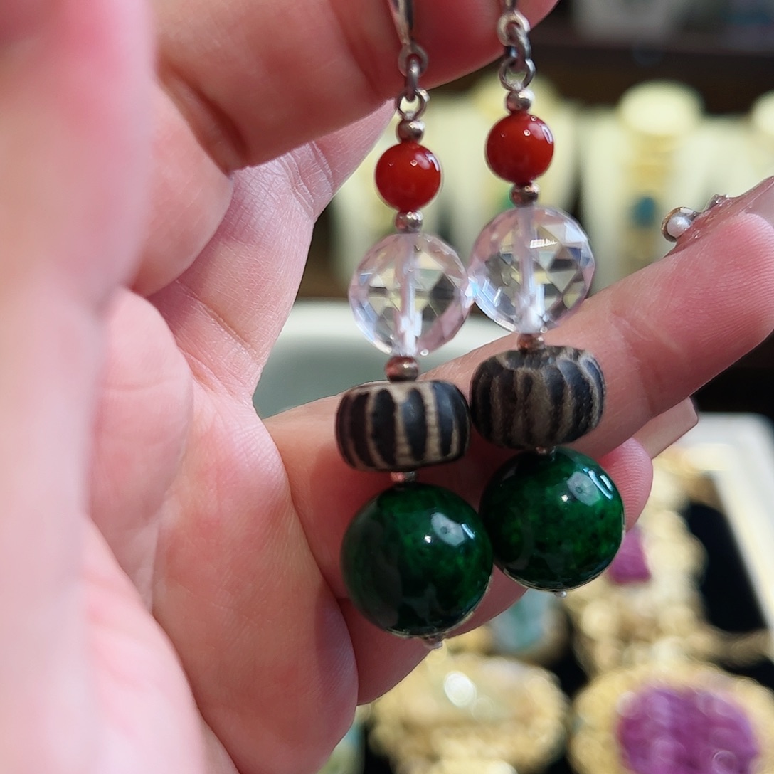 玛瑙颈饰未镶嵌古风