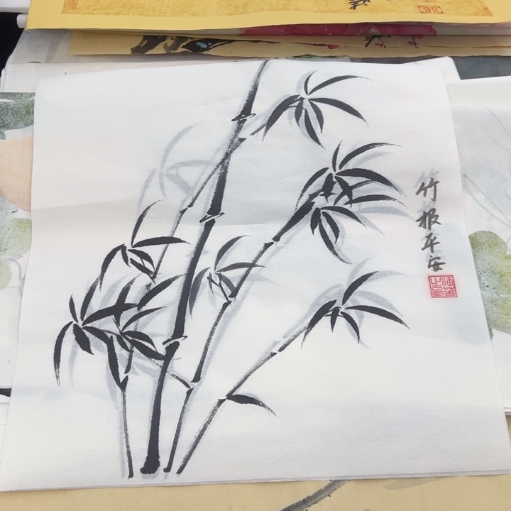 国画国画纯手绘作品