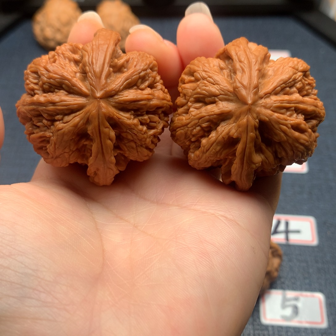 文玩核桃把件粗筋