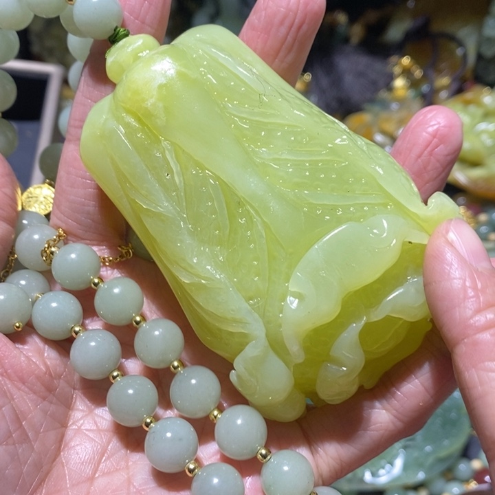 岫玉岫玉吊坠未镶嵌