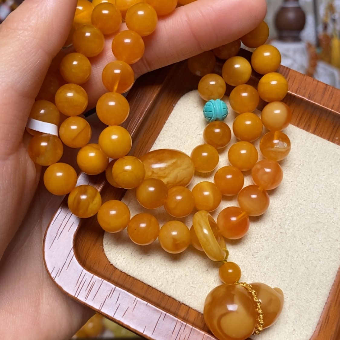 【闪购商品】手链蜜蜡未镶嵌手串