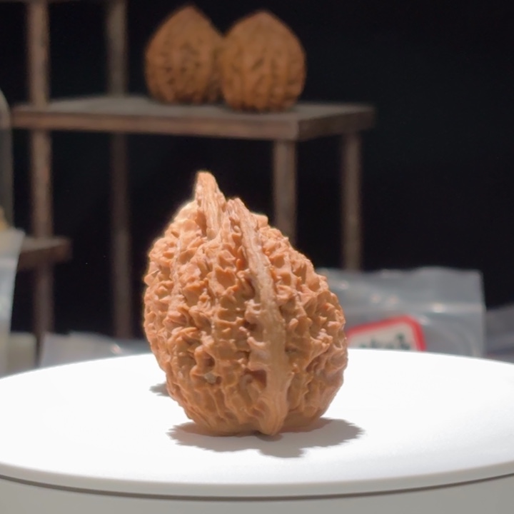 华***星吊坠文玩核桃鸭嘴兽【3704】