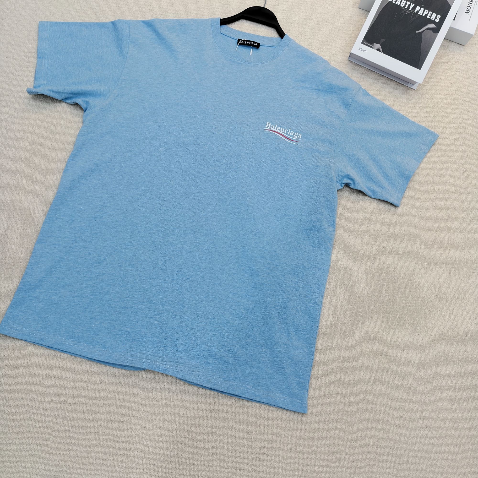 未使用 Balenciaga/巴黎世家 印花圆领T恤男款尺码M/F1600590