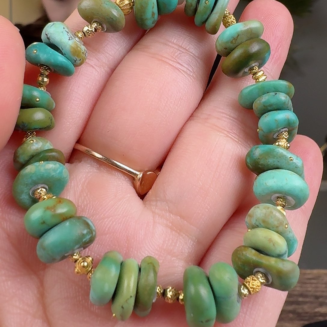 绿松石珠宝奇石未镶嵌