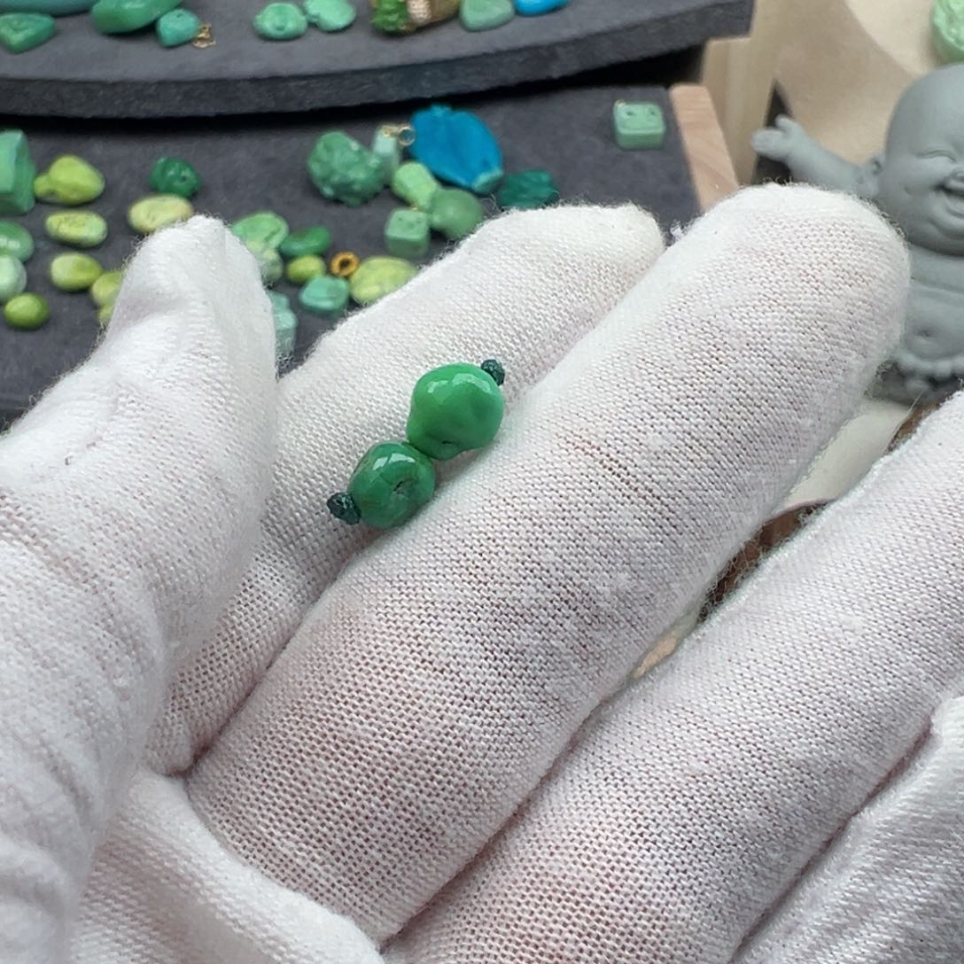 绿松石菜籽黄绿松石z未镶嵌