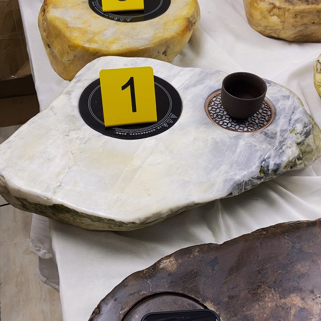 石臼茶炉原石茶炉阿**！