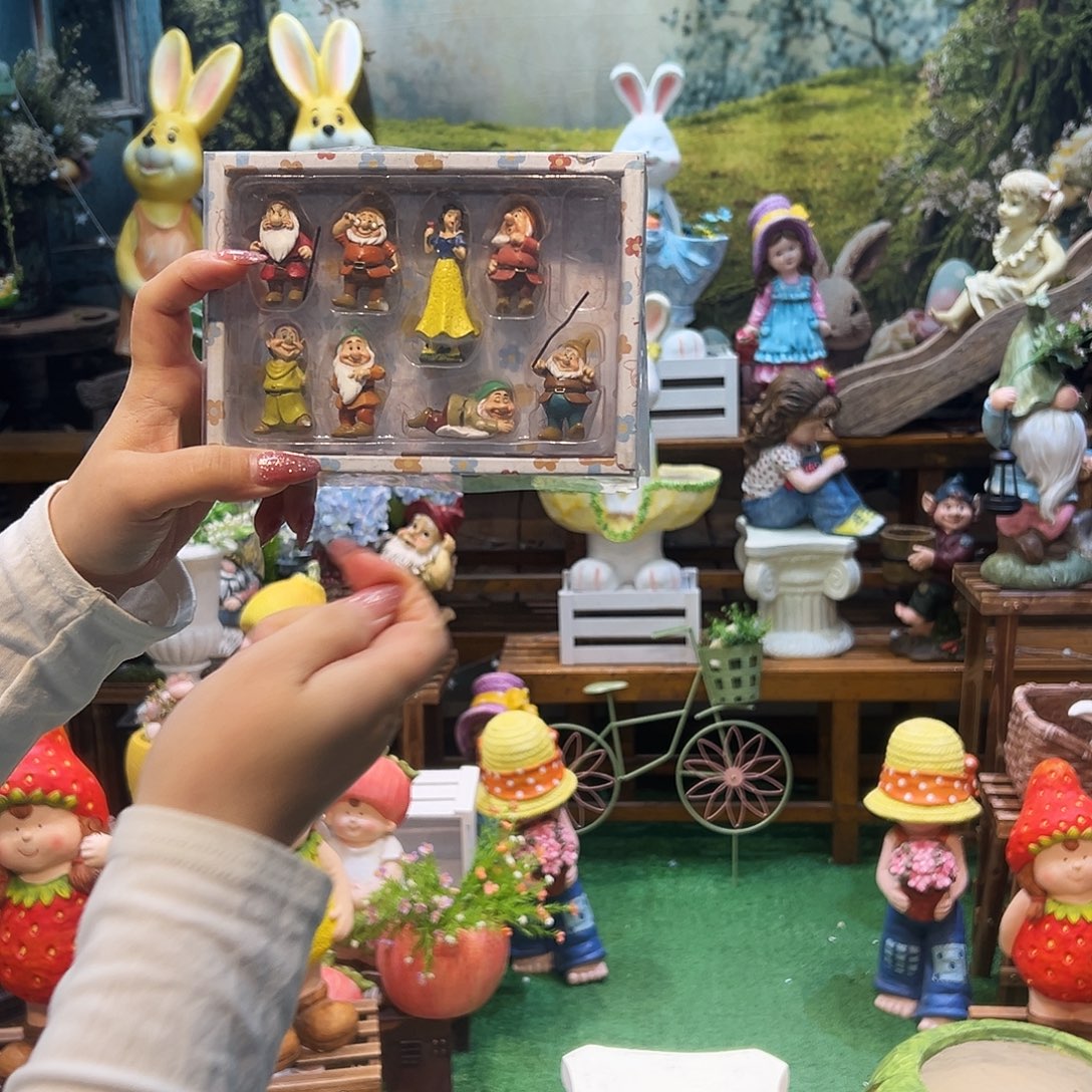 花园摆件红红火火