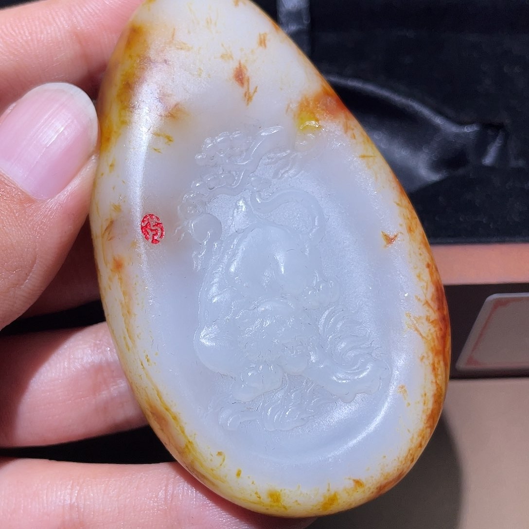 和田玉颈饰未镶嵌Y