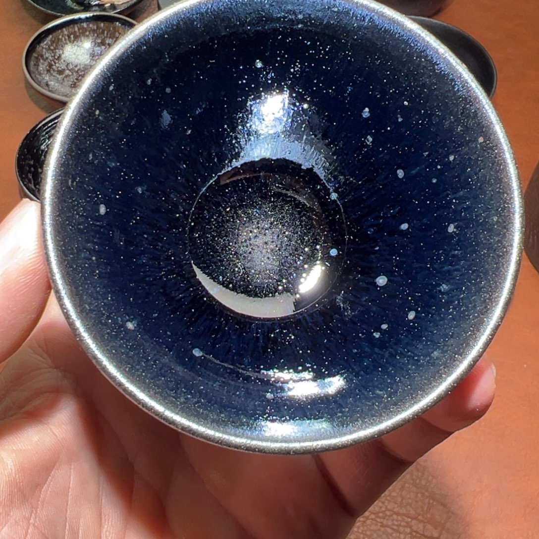茶盏柴烧主人杯建窑建盏茶盏