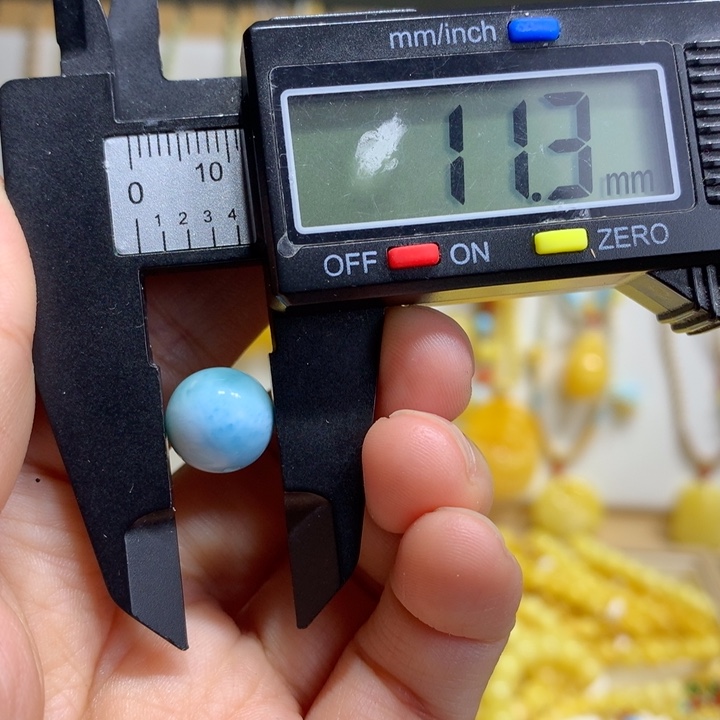 针钠钙石（海纹石）未镶嵌珠宝半成品特价微瑕