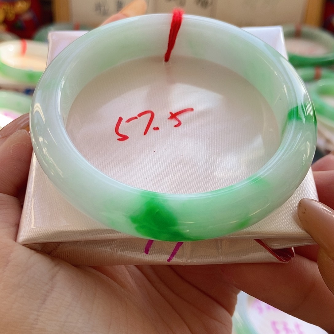未镶嵌手镯翡翠傲**花定差1w65