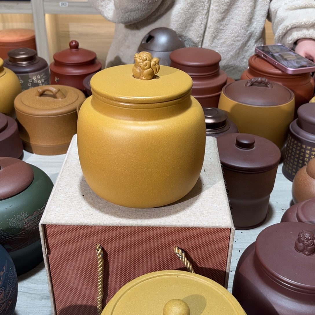 紫砂茶叶罐紫砂的制作