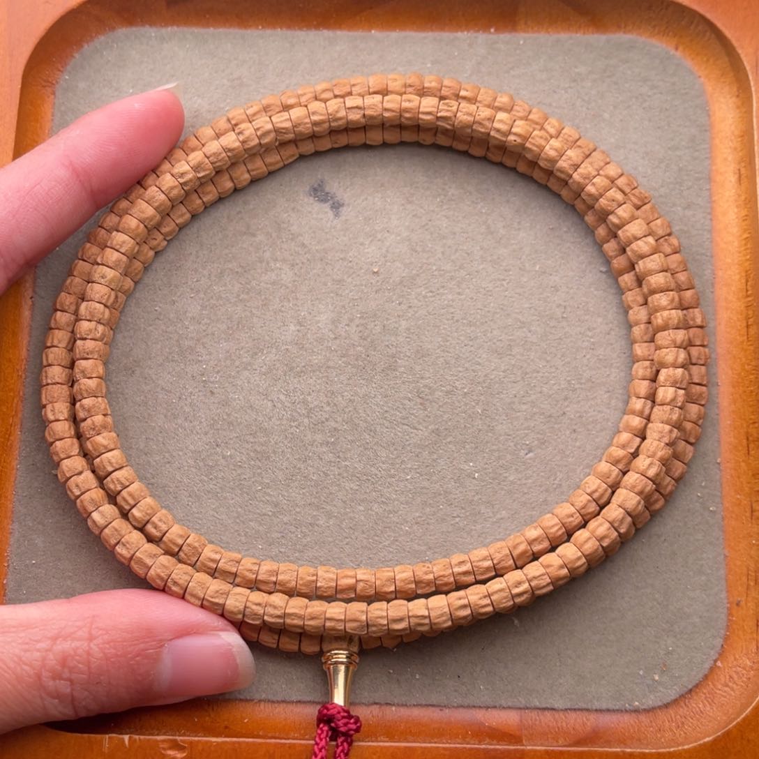 柏香籽/百香籽手串尺寸5.2 热振多棱顺 药片