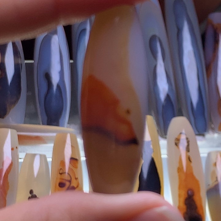 玛瑙/玉髓颈饰未镶嵌144