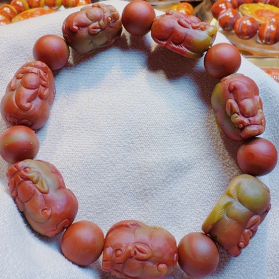 玛瑙/玉髓未镶嵌手链