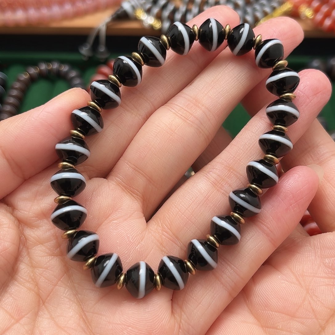 玛瑙/玉髓合金手串