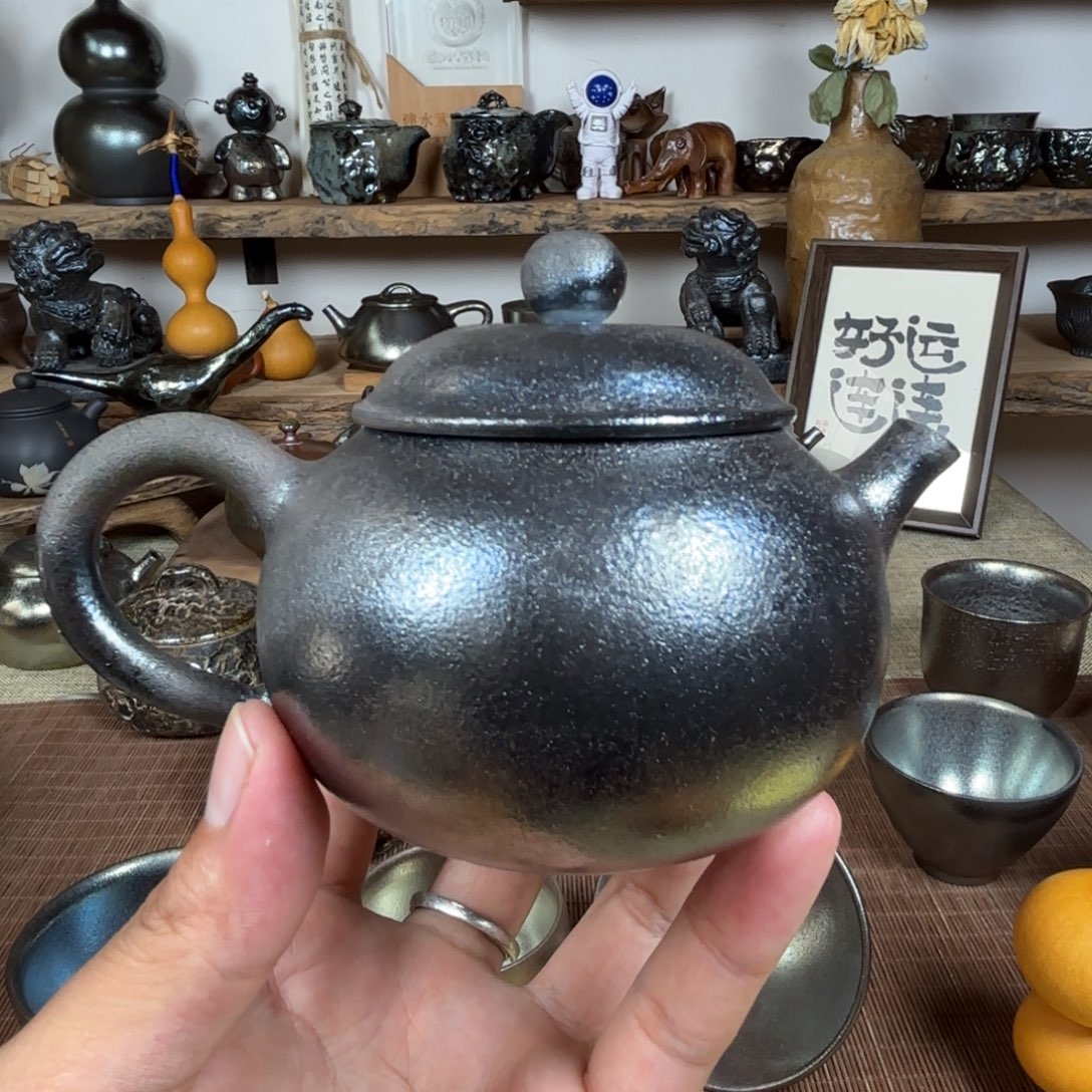 壶建水紫陶三木柴烧160cc