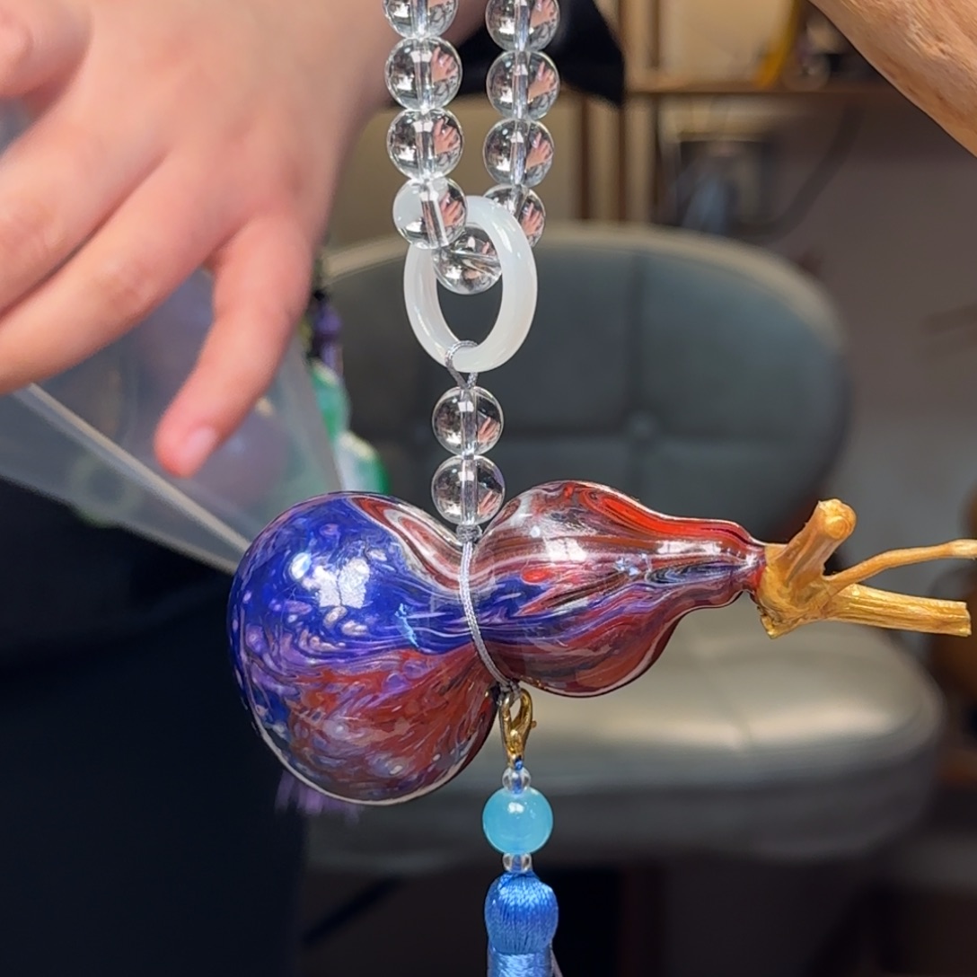 38 天然葫芦手作挂件