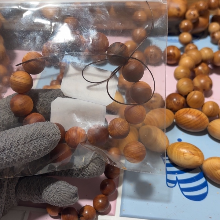 忘***川柏木1.5黑油毛坯单圈一条