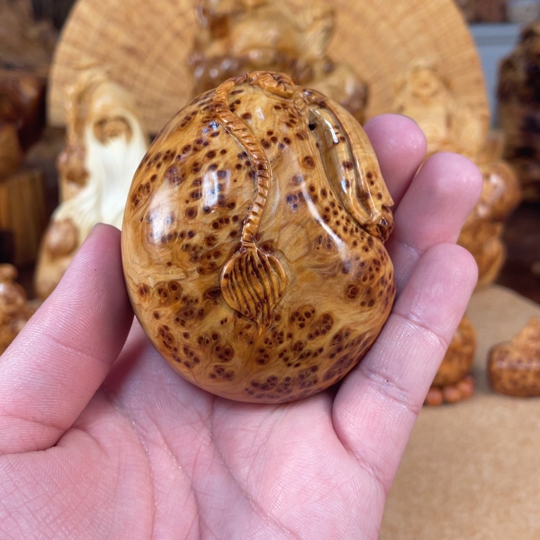 柏木（崖柏）太行崖柏精品手把件