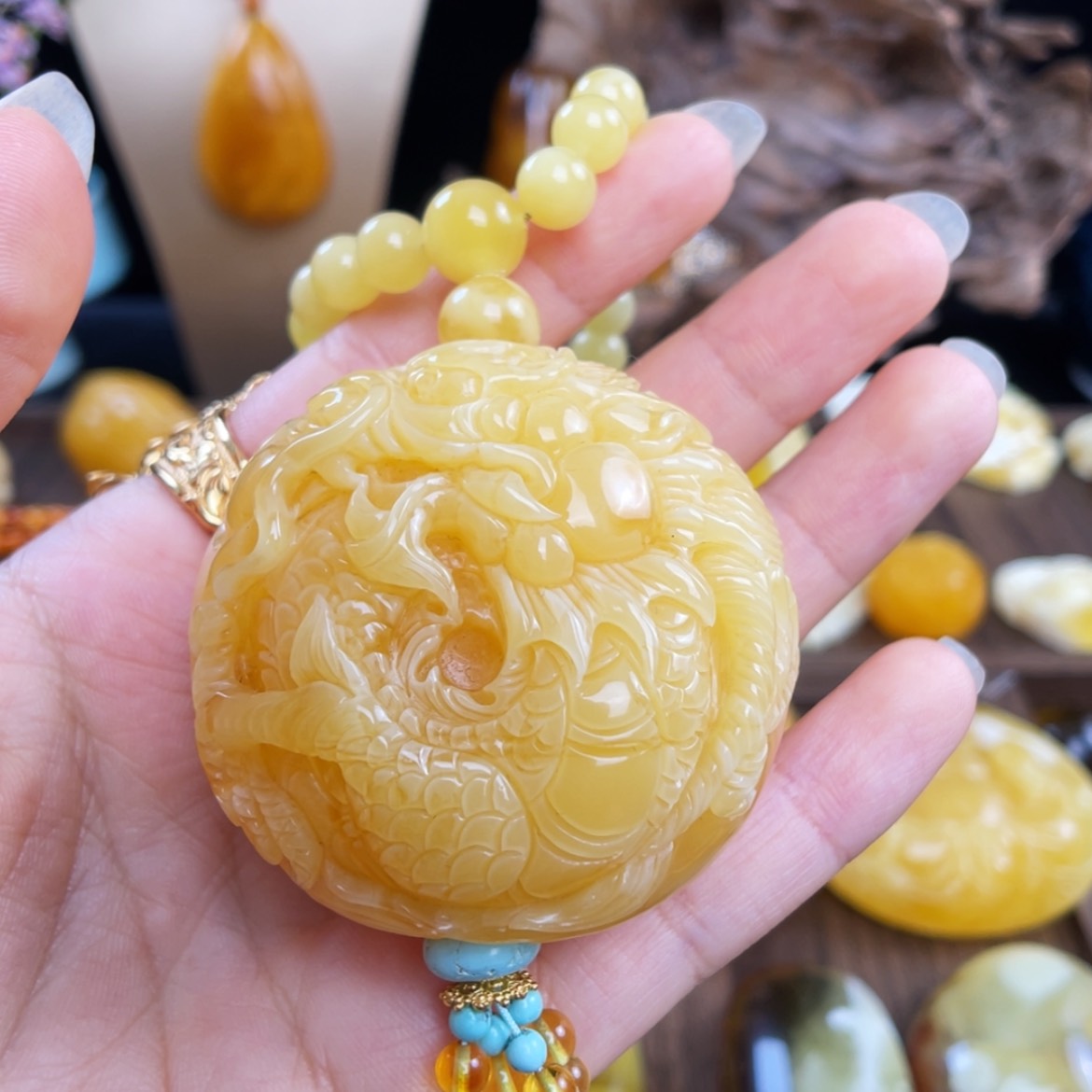 【闪购商品】琥珀珠宝奇石未镶嵌微瑕