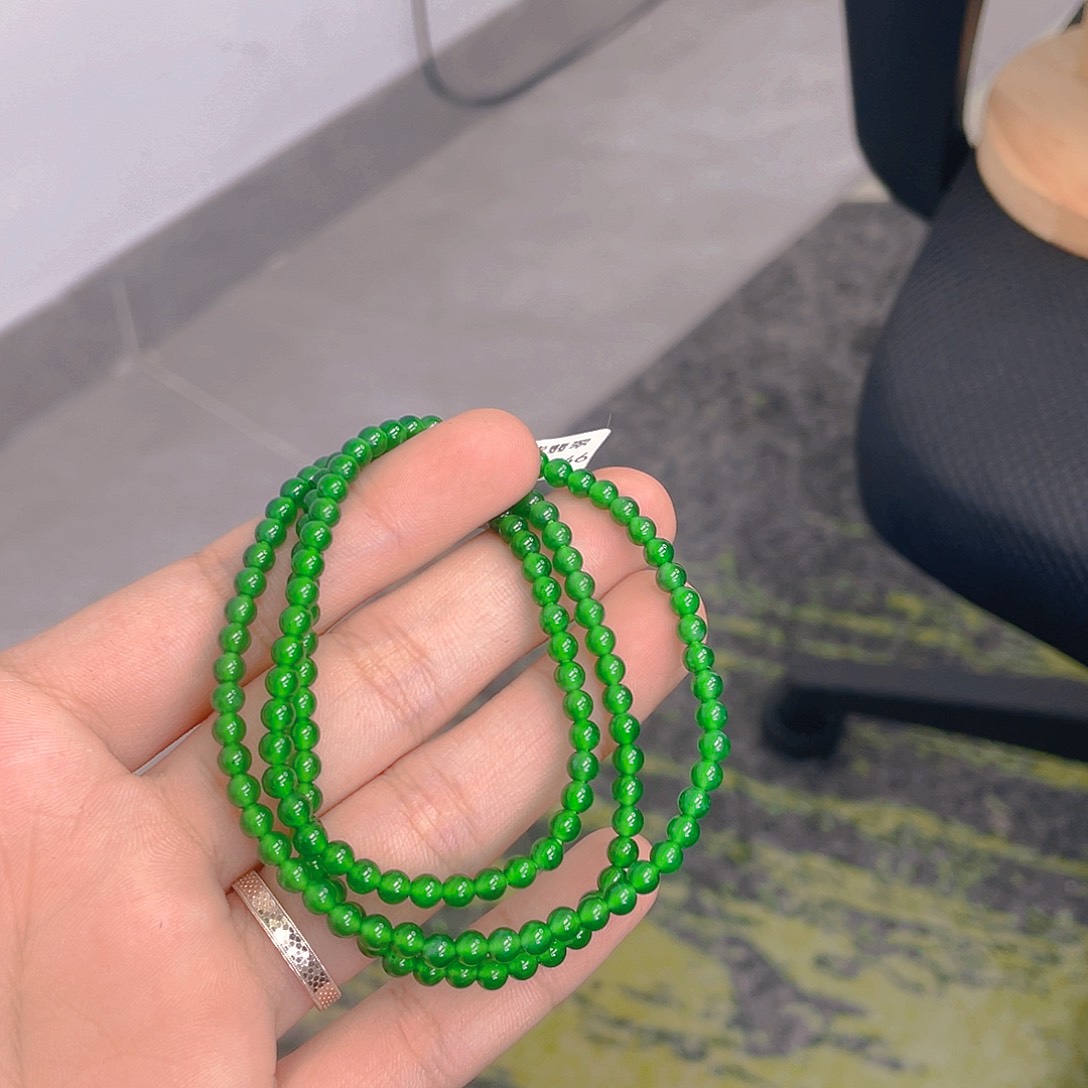 翡翠未镶嵌项链卡4