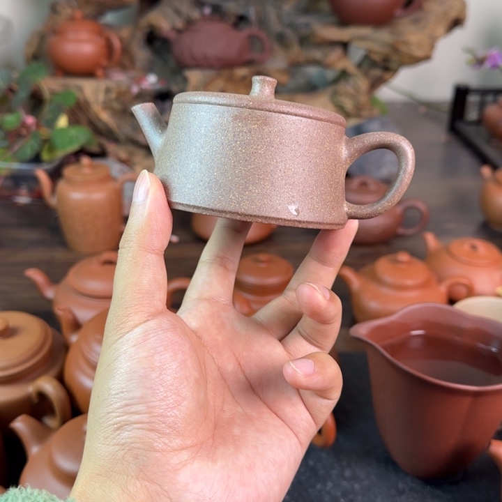 紫砂茶壶大**翅紫砂壶 云柱
