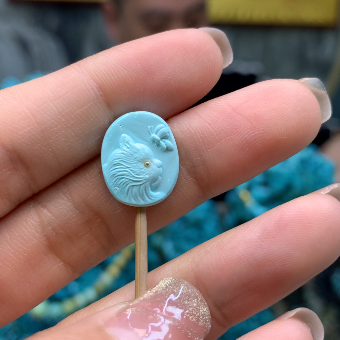 绿松石配饰未镶嵌