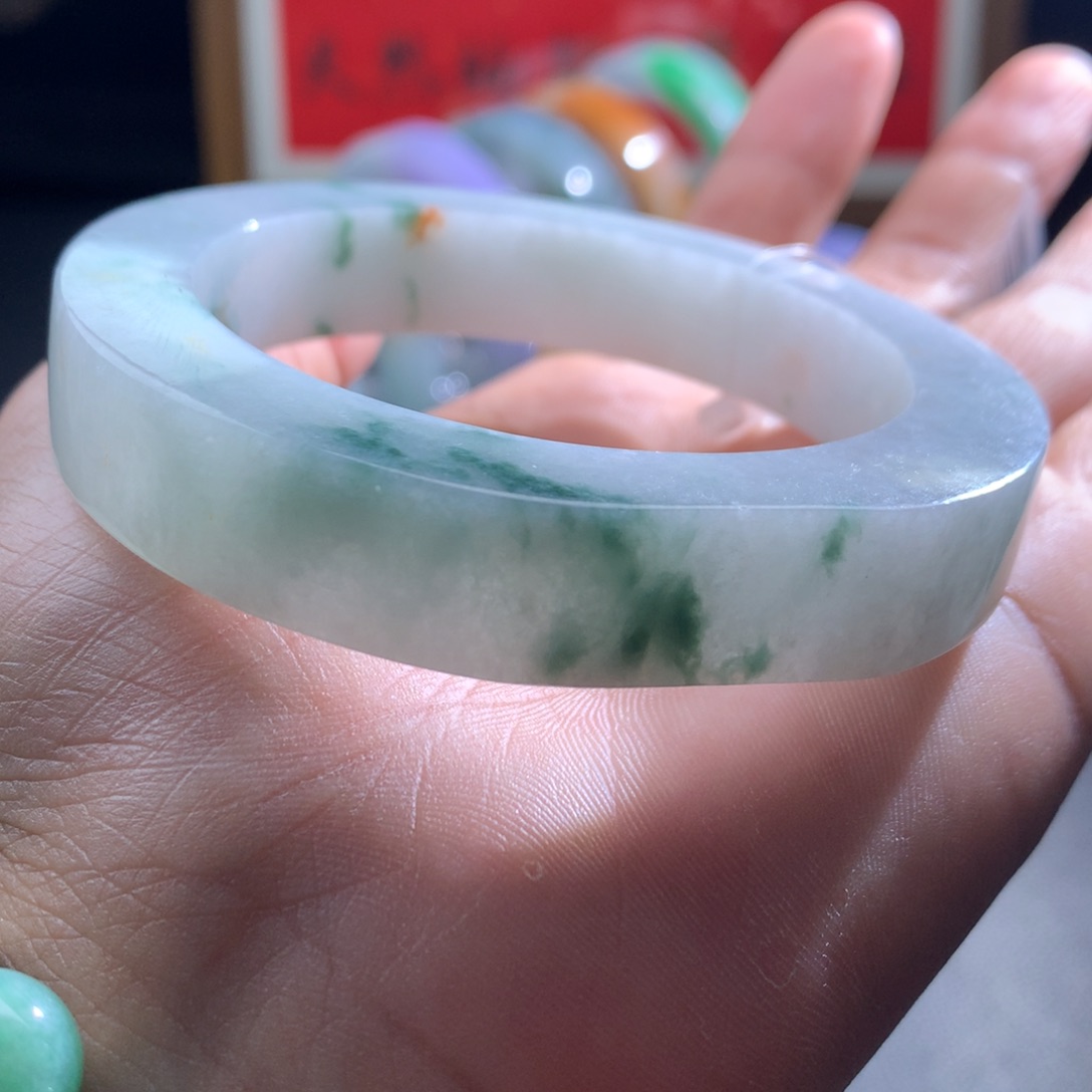 定制翡翠未镶嵌57-60圈口