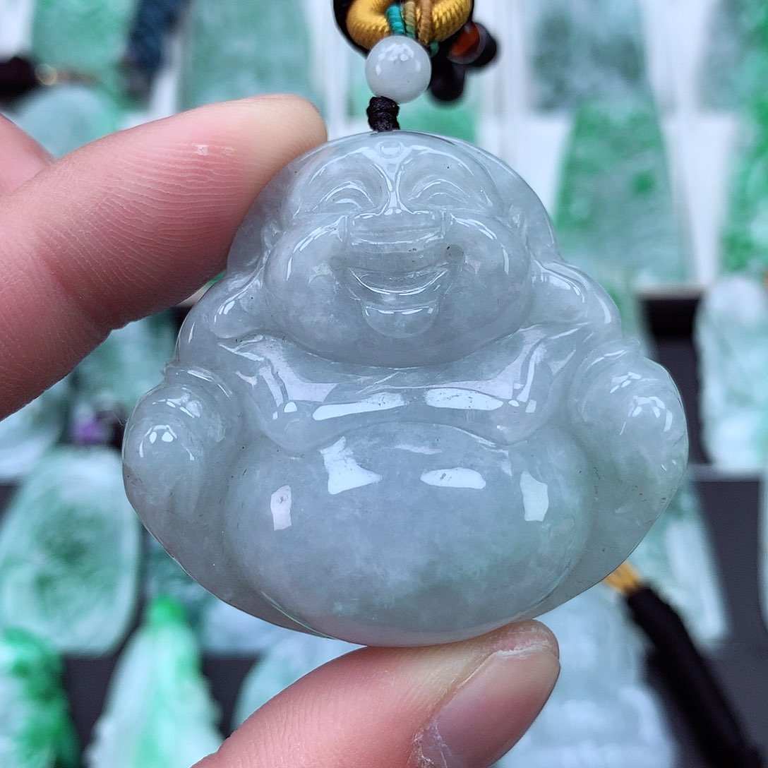 翡翠颈饰未镶嵌翡翠吊坠