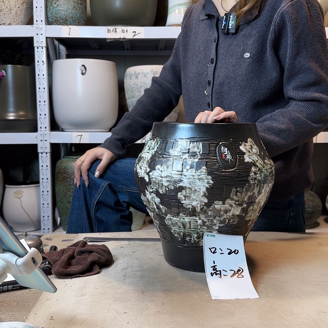 20@28 紫砂花盆尺寸