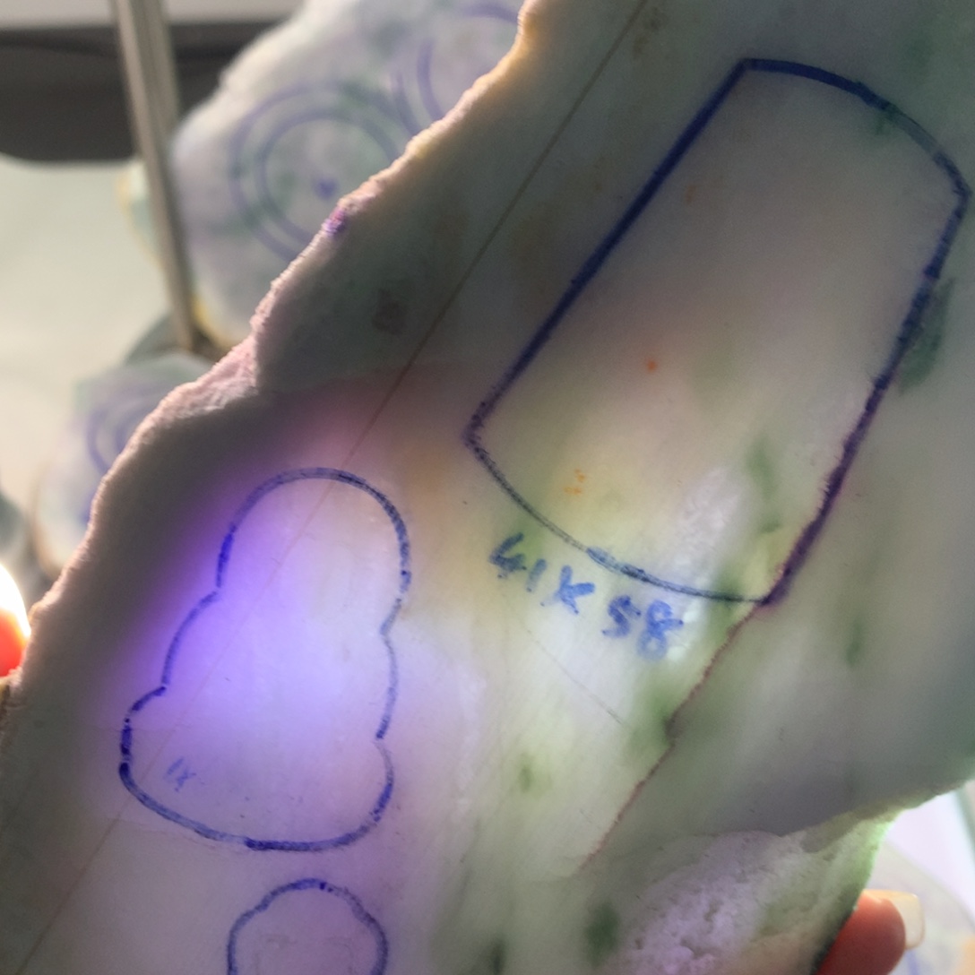 h***爱定制翡翠未镶嵌翡翠裸石