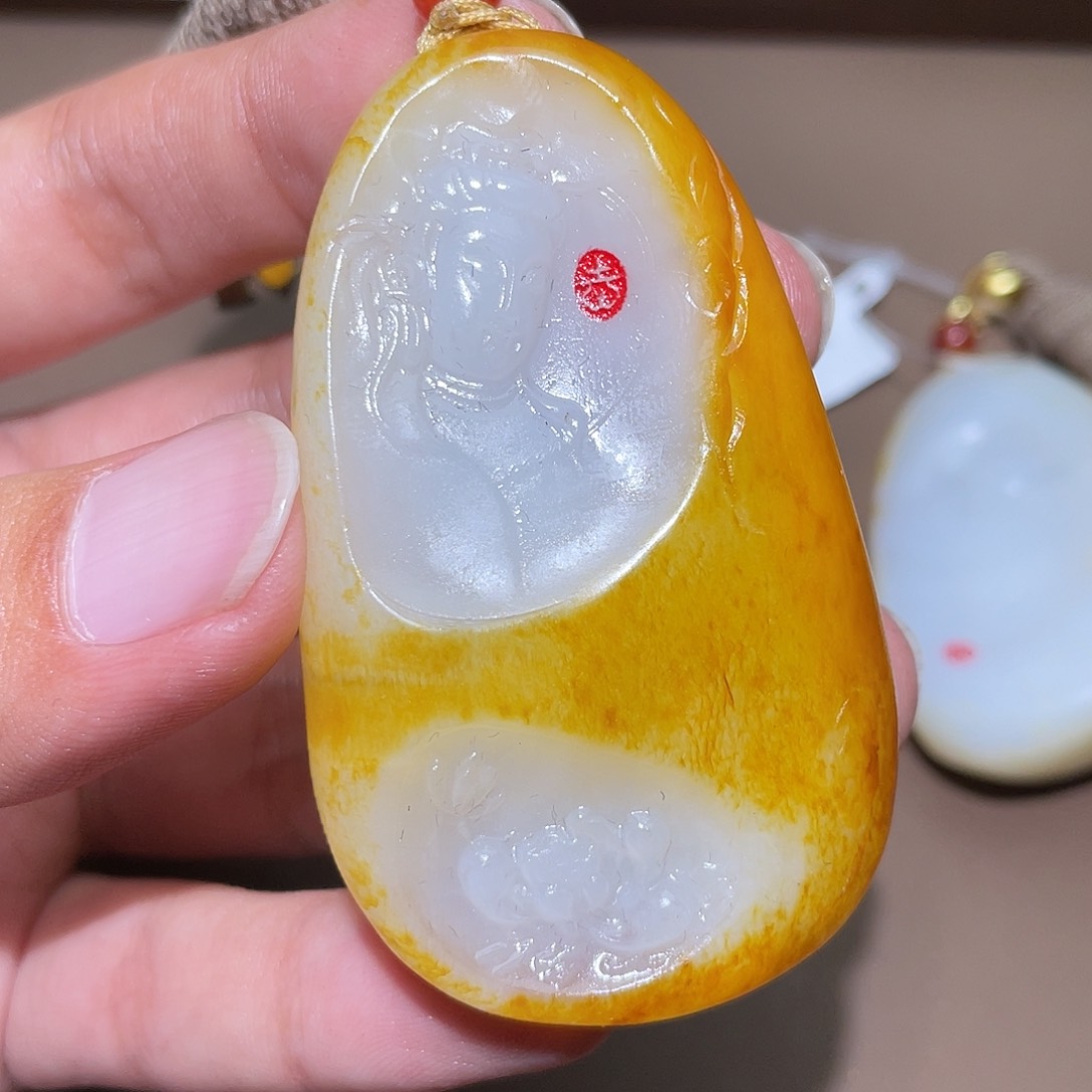 和田玉挂件未镶嵌Y