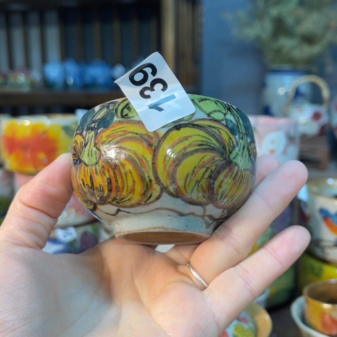 杯素浅陶瓷手工手绘